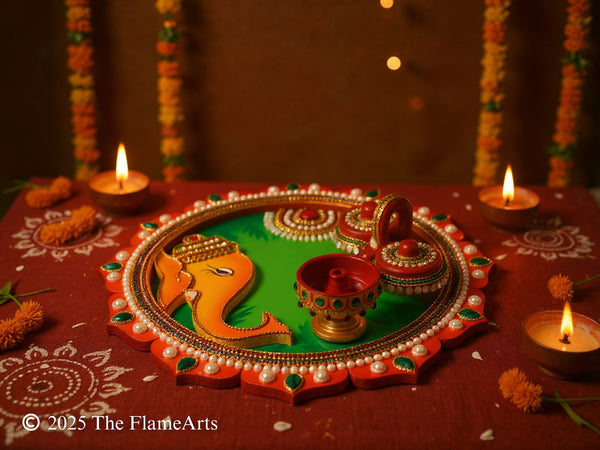 Ganesh Pooja Thali (Set)