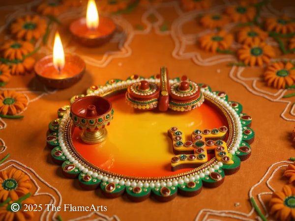 Swastik Pooja Thali (Set)