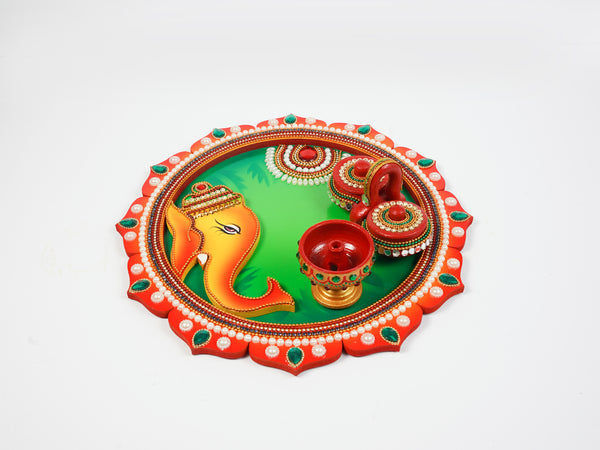 Ganesh Pooja Thali (Set)